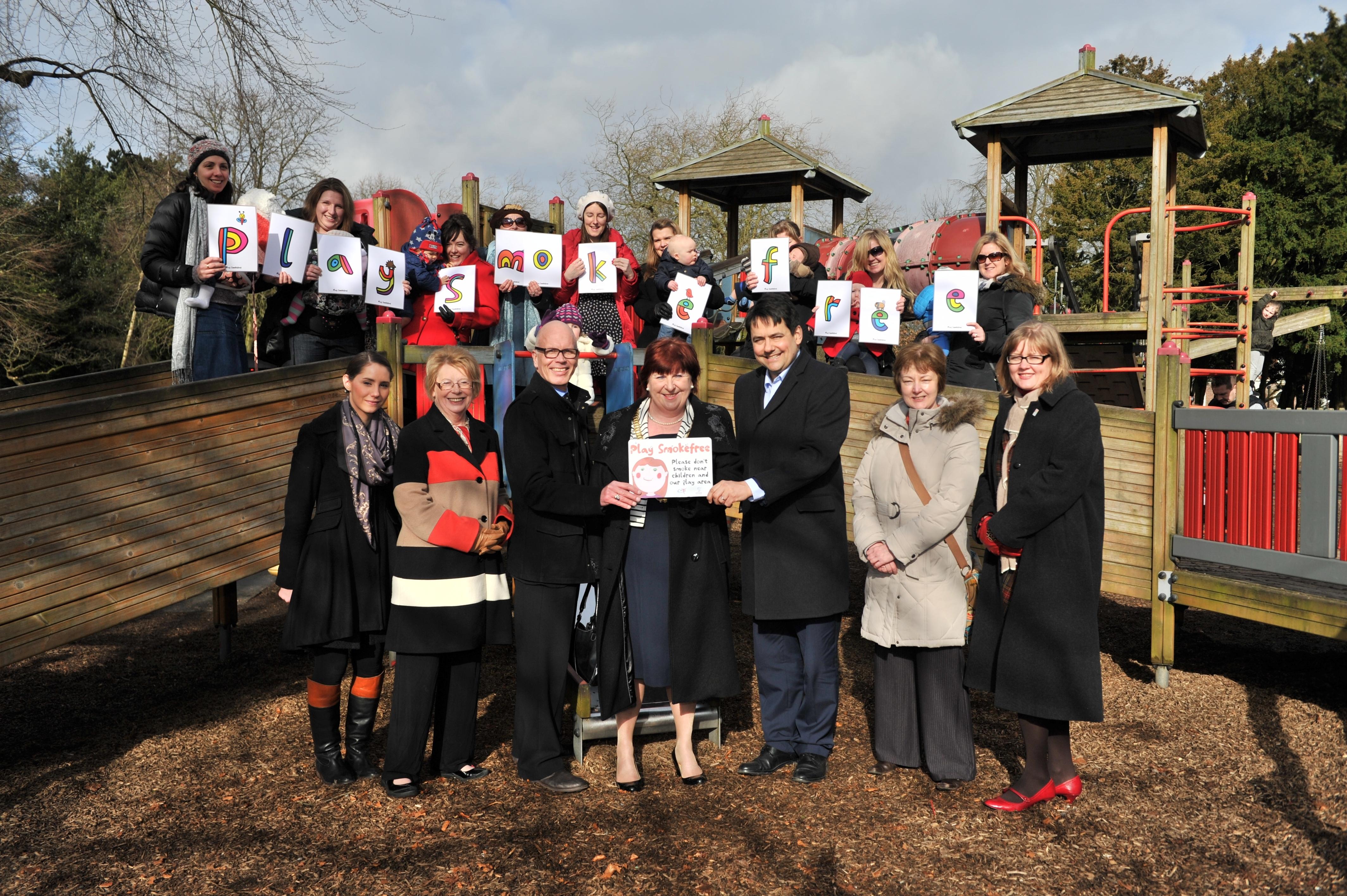 Launch of smokefree play areas