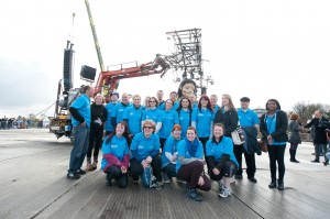 A group of volunteers for Sea Odyssey 2012