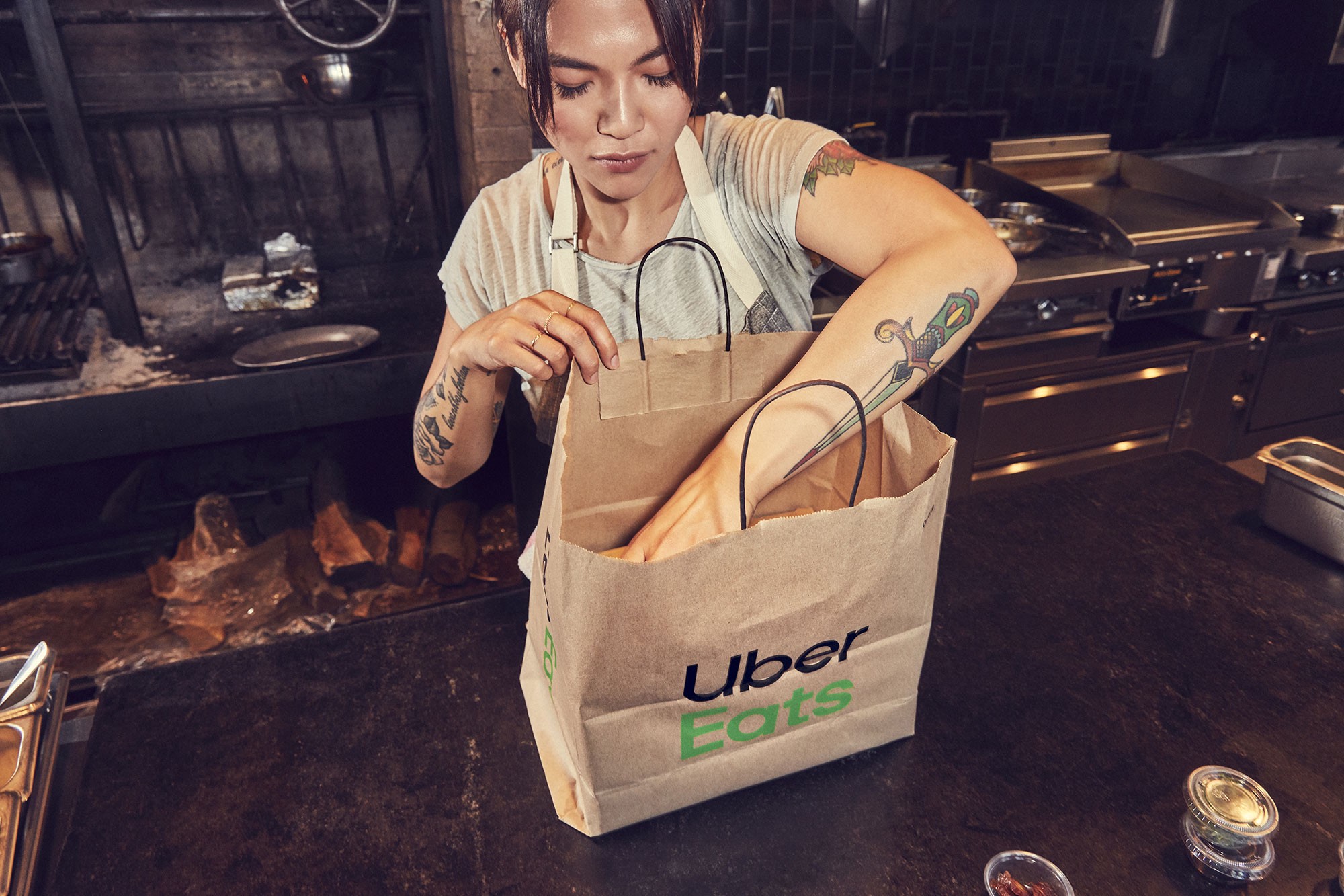 uber eats worker