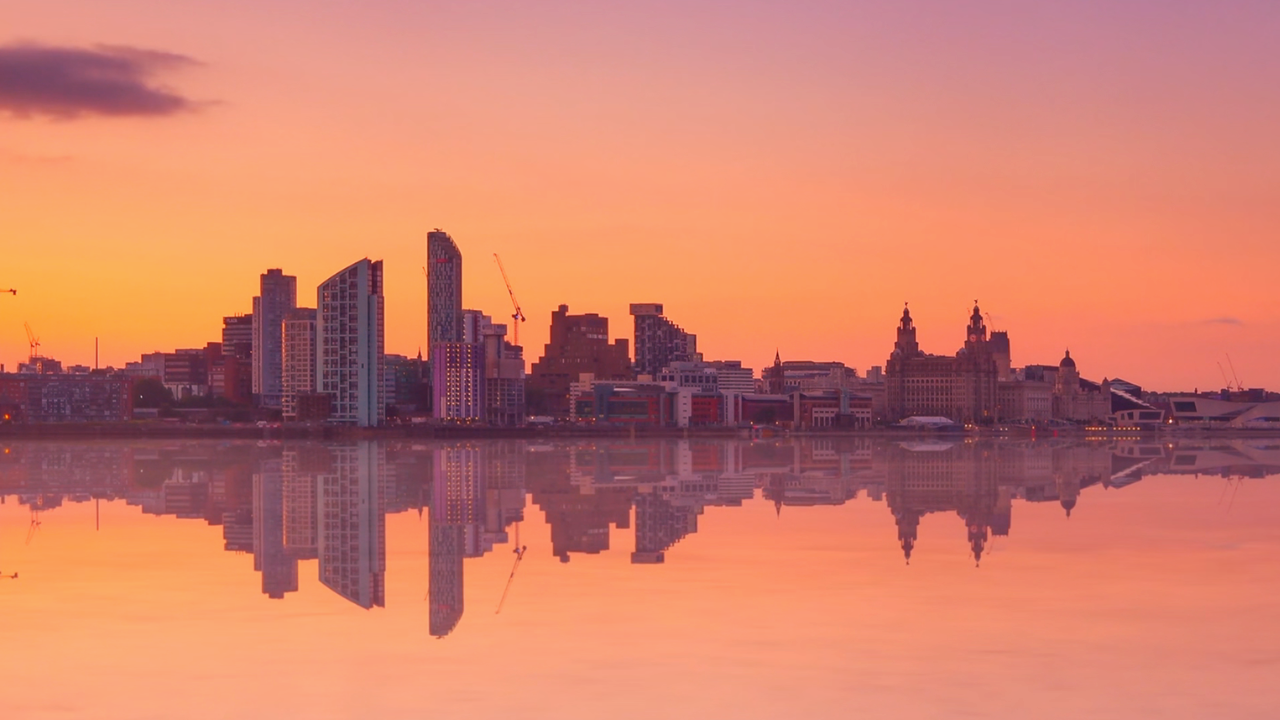 Liverpool Skyline - Dusk