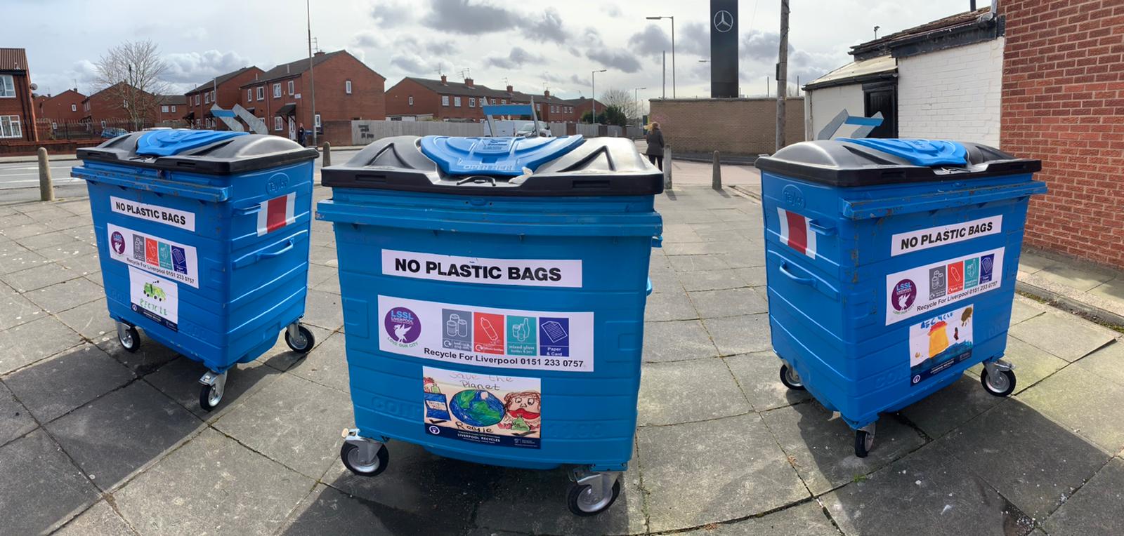 Communal Recycling Bin