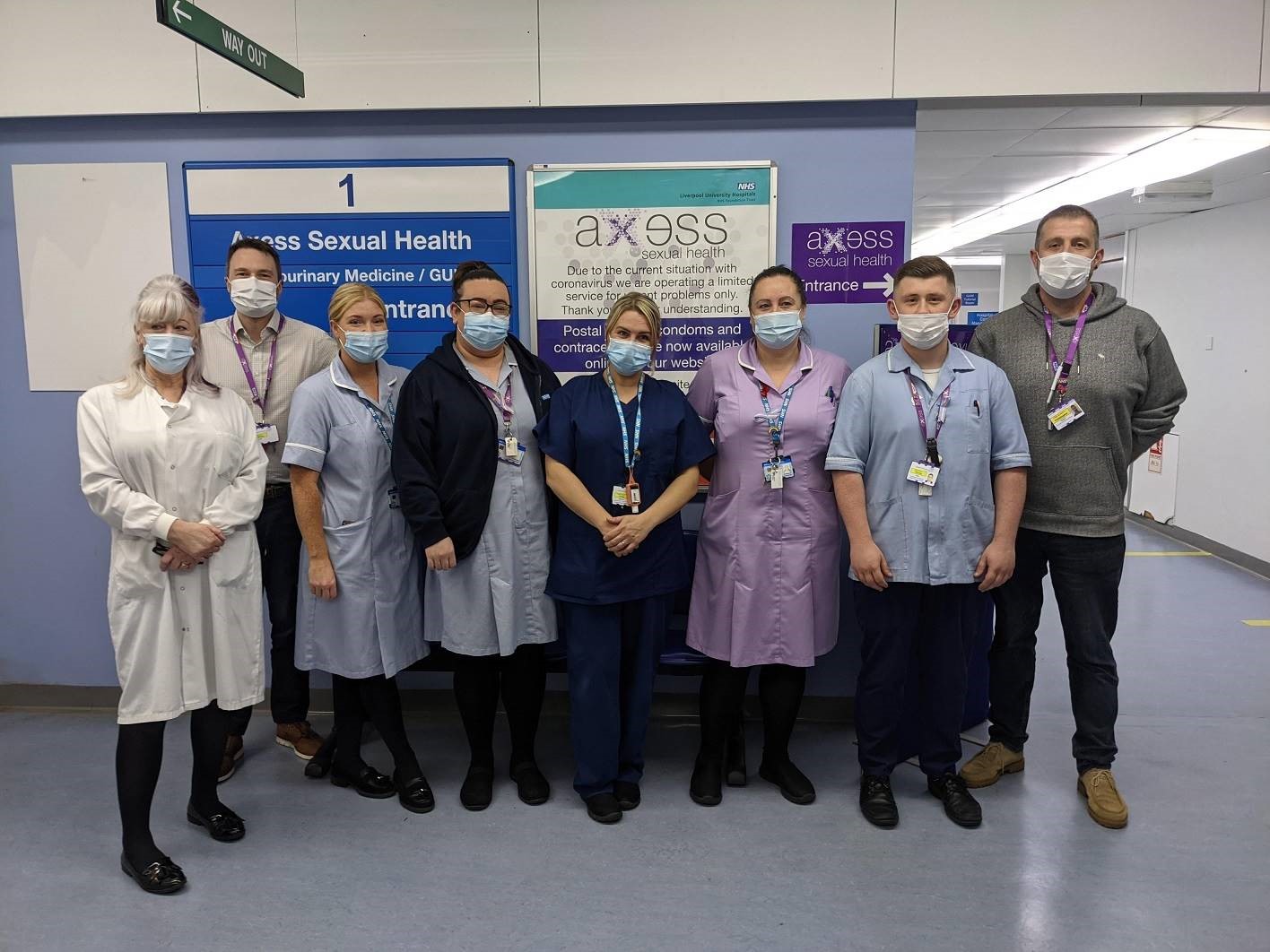 Members of the new integrated sexual and reproductive health care service