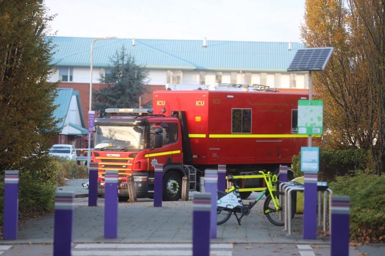 Emergency Services respond to incident at Liverpool Women's Hospital