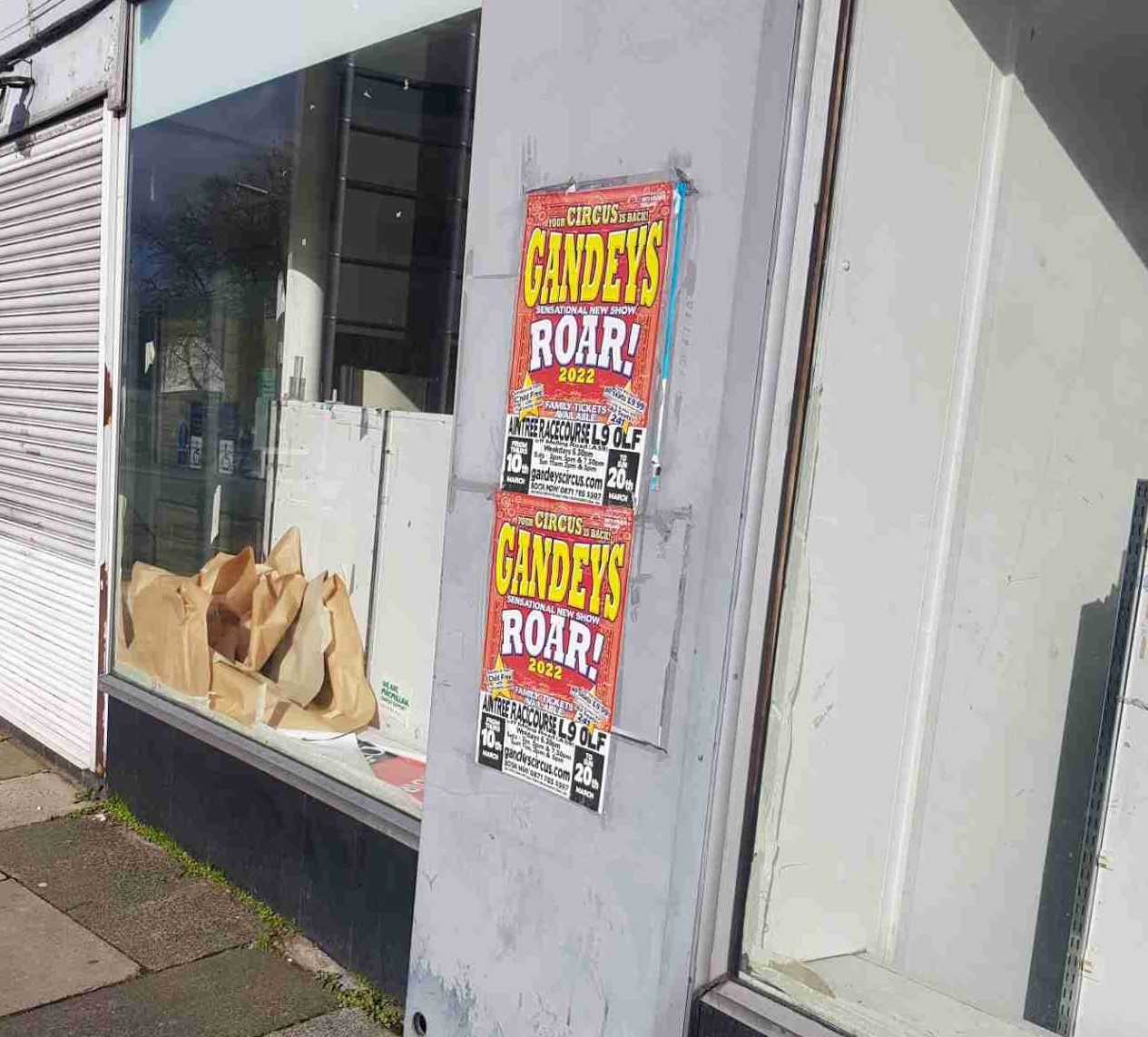 Exchnage Events Ltd have been fined twice for flyposting in just 6 months