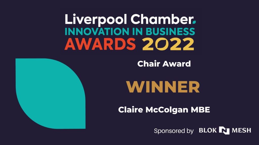 Chamber of commerce - Clare McColgan wins award