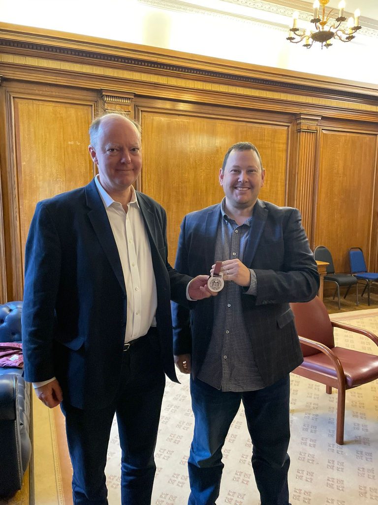 Professor Chris Whitty and DPH Matt Ashton