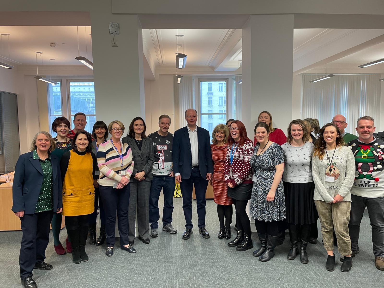 Public Health team and Chris Whitty