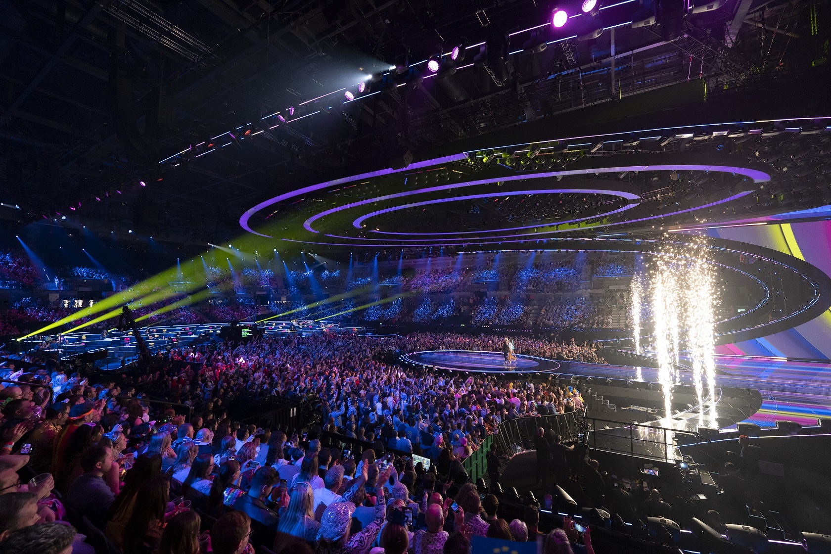 Inside the M&S Bank Arena as Eurovision Song Contest 2023 takes to the stage