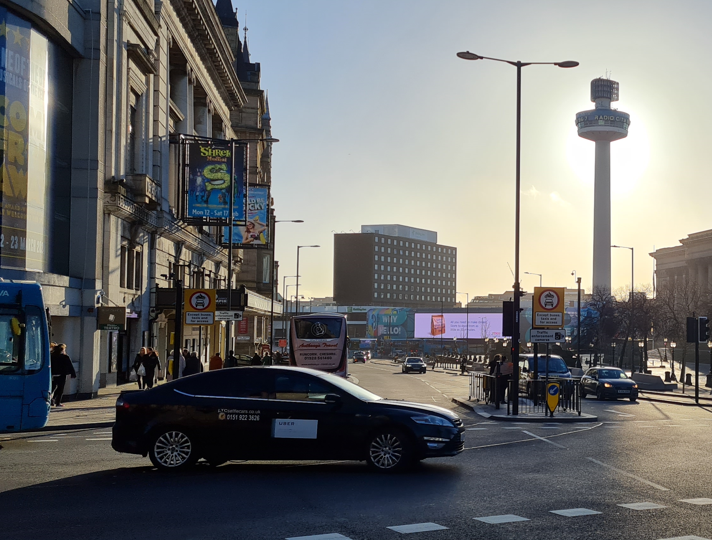 Reg plate cameras are in place in Liverpool