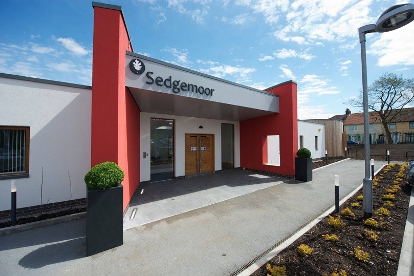 An exterior image of the Sedgemoor Dementia site in Norris Green.
