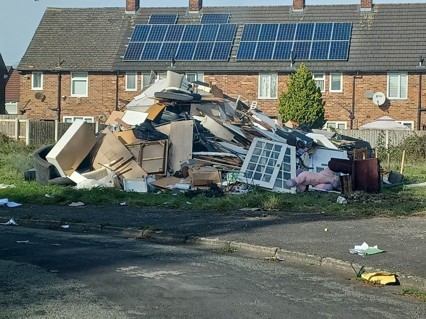 Fly-tipping can be a real blight on communities