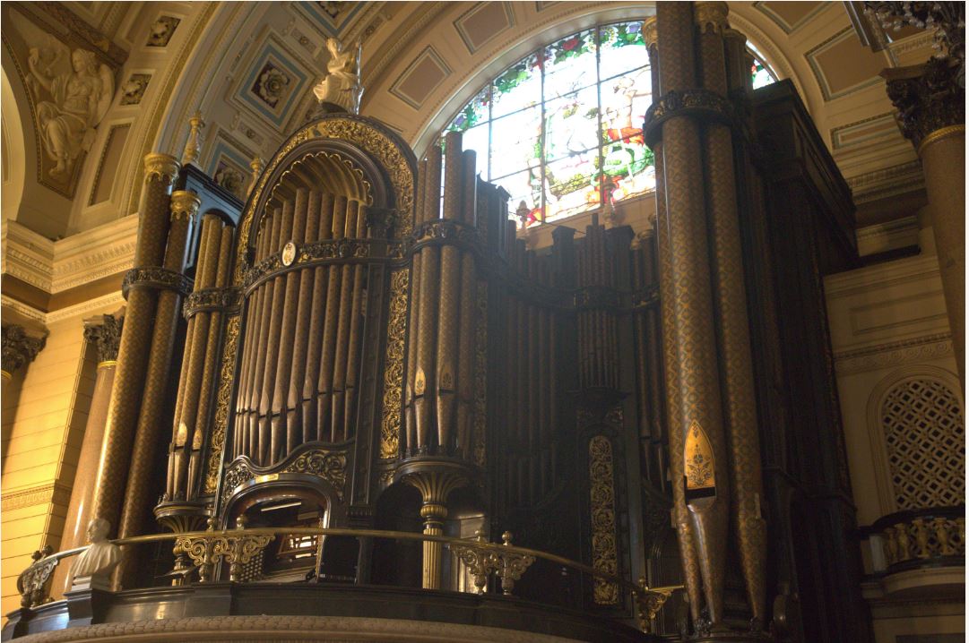 Image of the Willis Organ at St George's Hall, Liverpool.